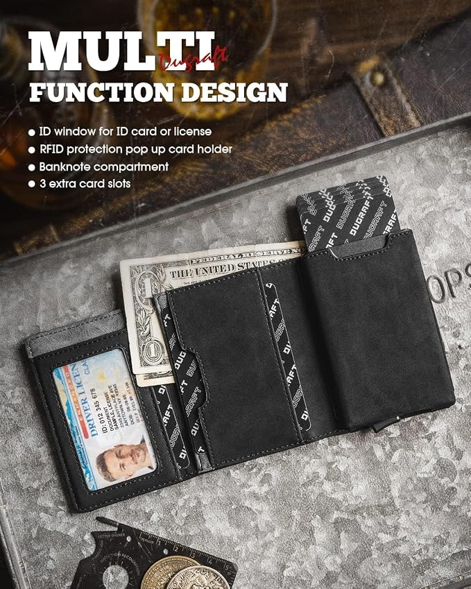 DUGRAFT Mens Wallet for Max.11 Cards - Image 2