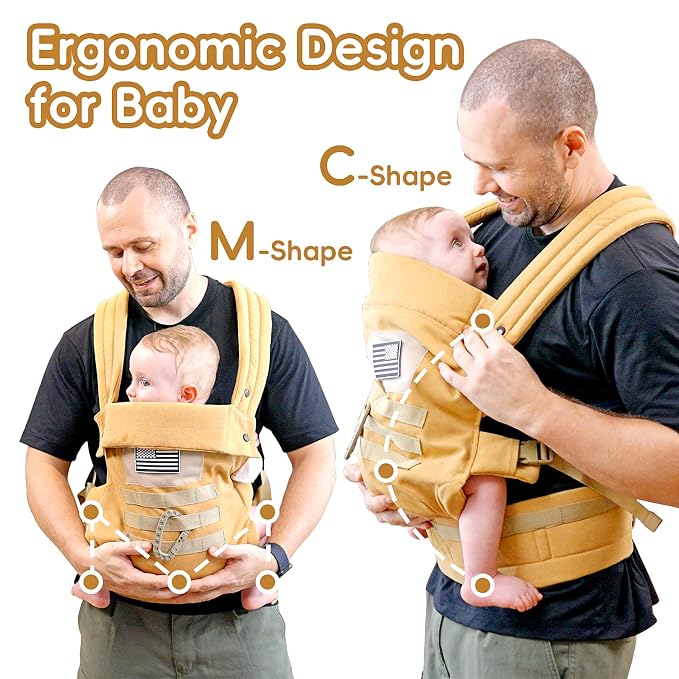 Baby Carrier, Lumbar Support Infant Carrier - Image 6