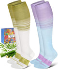 Bamboo Viscose Compression Socks by Lalapapa