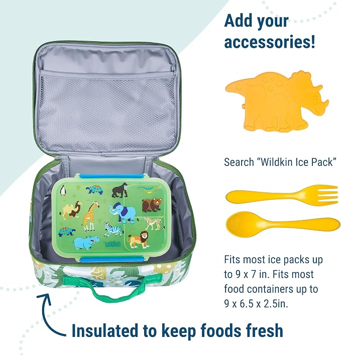 Wildkin Kids Insulated Lunch Box – Durable and Reusable - Image 5