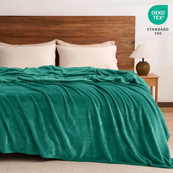 PHF Ultra Soft Fleece Blanket Queen Size, No Shed No Pilling Luxury Plush Cozy - Image 6