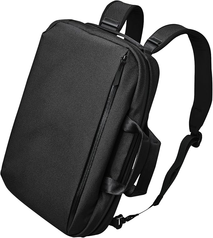 ALPAKA Elements Tech Brief Pro 12L -3-in-1 Recycled Fabric Laptop Briefcase by ALPAKA