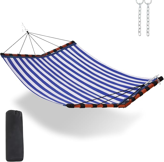 TegerDeger 12FT 2 Person Hammock Large Hammock Quick Dry 450LB Capacity by Tegerdeger