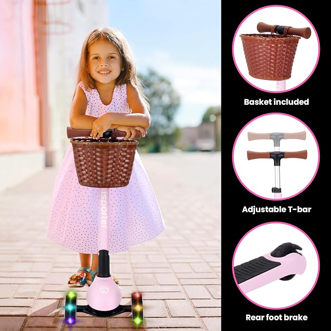 iSporter Luggage Scooter for Kids Ages 2-5 | Ride-On Suitcase Scooters for Boys - Image 2