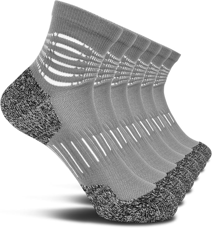 IRAMY Ankle Compression Socks for Men Athletic Running Socks by IRAMY