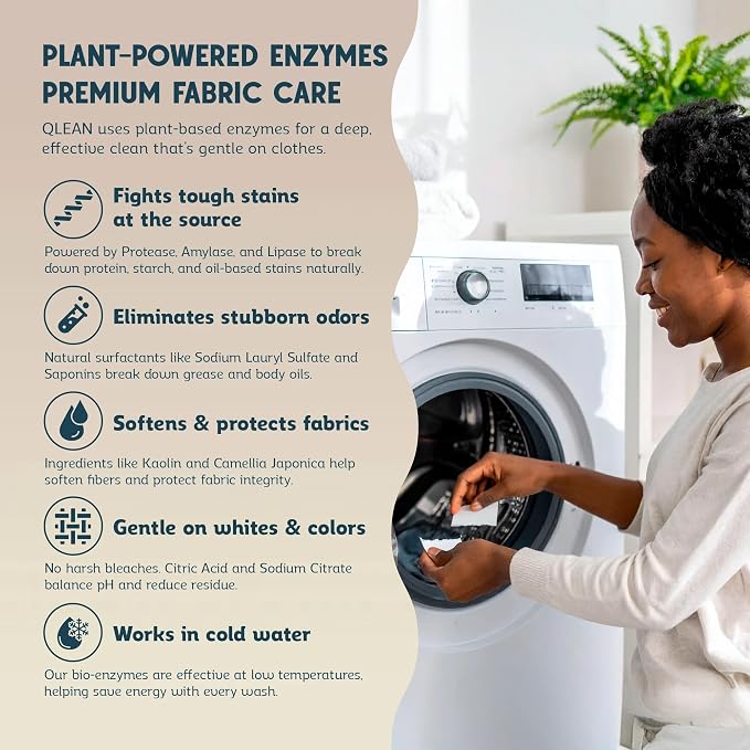 QLEAN Laundry Detergent Sheets – Travel Laundry Detergent Sheets - Image 3