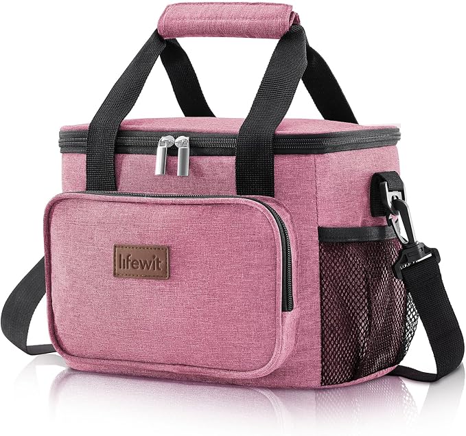 Lifewit Medium Lunch Bag Insulated Lunch Box Soft Cooler Cooling Tote by Lifewit