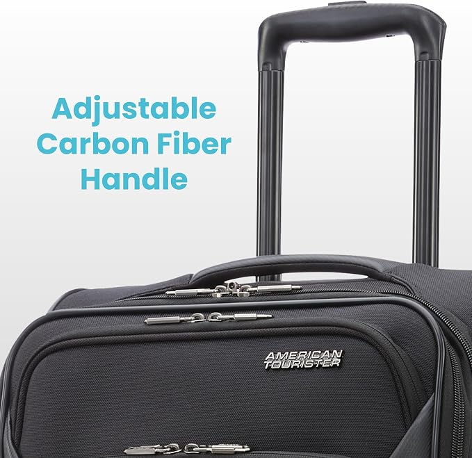 American Tourister 4 KIX 2.0 Softside Expandable Luggage - Image 4