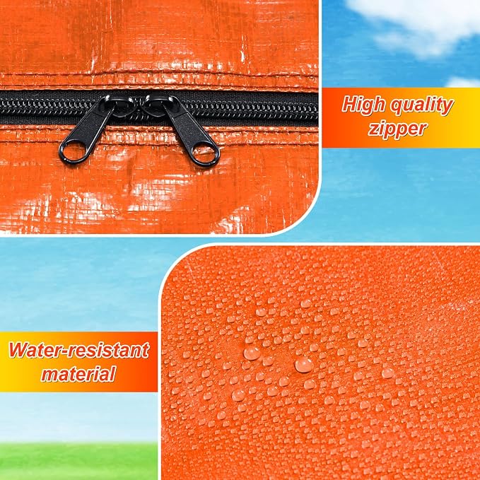 4 Pcs 96 Gallon Large Moving Bags - Image 3