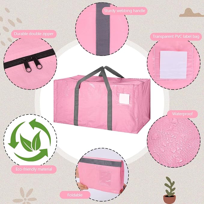 8 Pack Extra Large Moving Bags Heavy Duty Packing Bags - Image 3