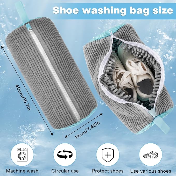 Shoe Washing Machine Bag, Versatile Laundry Bag - Image 3