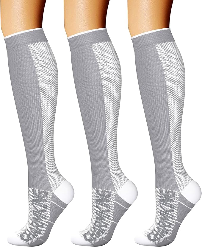 CHARMKING Compression Socks for Women & Men Circulation 15-20 mmHg is Best by CHARMKING