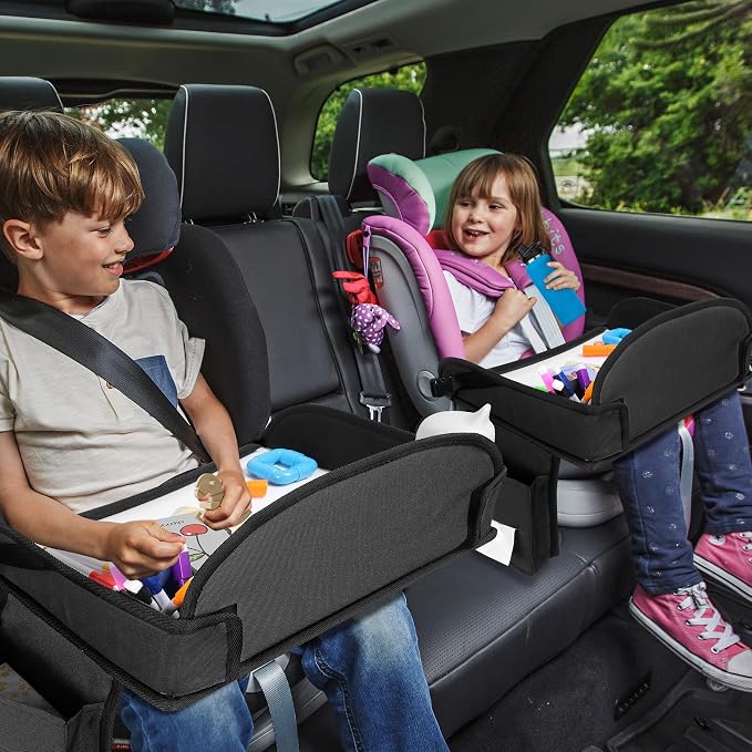 Kids Travel Tray for Toddler Car Seat, Lap Tray for Girl Activities - Image 9