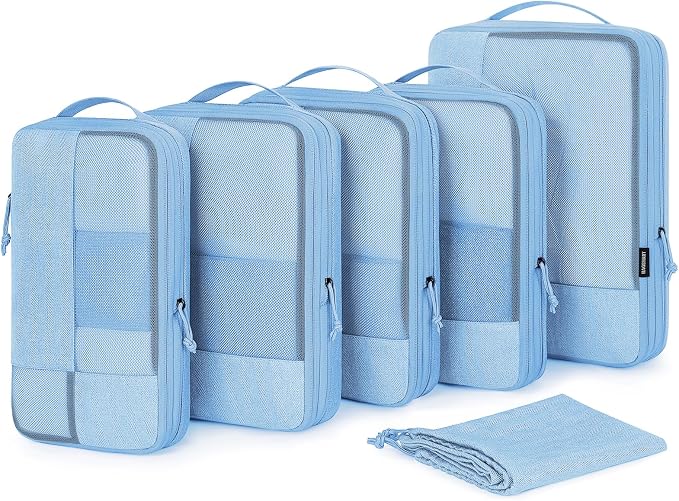 BAGSMART Compression Packing Cubes by BAGSMART