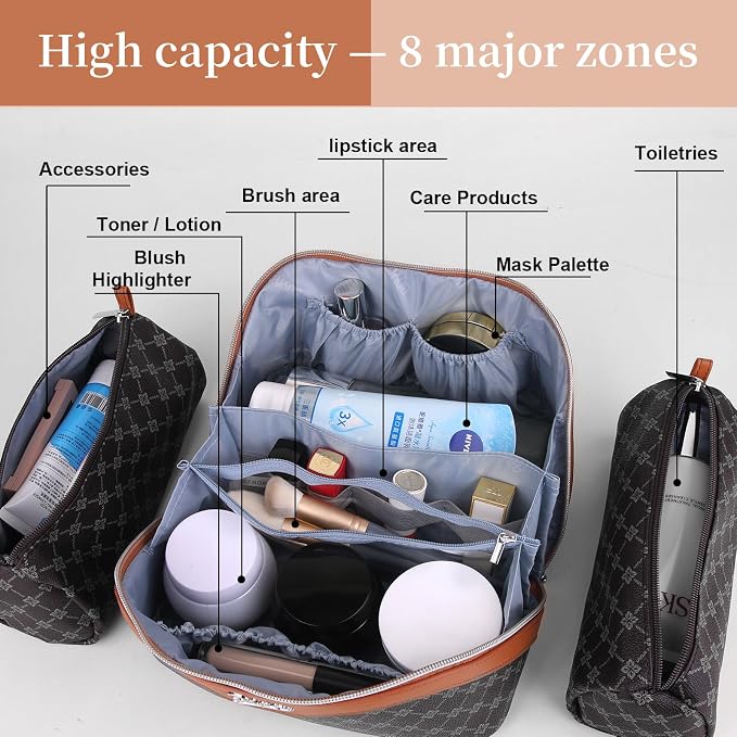BOYATU Travel Makeup Bag Cosmetic Bags - Image 5