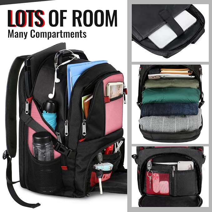 YOREPEK Travel Backpack, Extra Large 50L Laptop Backpacks - Image 2