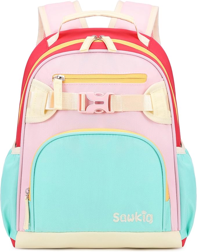 Cute Mini Toddler Backpacks for Girls 2-4 Little Kids Backpack preschool Bookbag by SawkigKidsBackpack