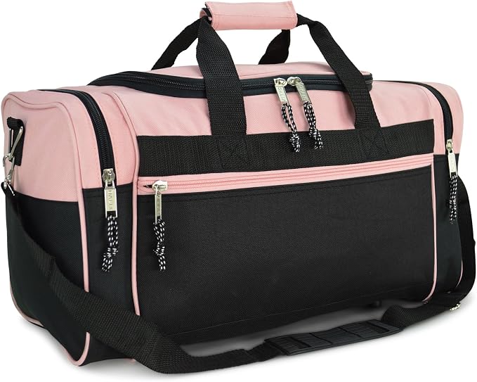 DALIX 21" Blank Sports Duffle Bag Gym Bag Travel Duffel by Dalix