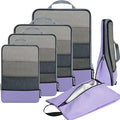 BAGAIL 4 Set/6 Set/8 Set Compression Packing Cubes Travel Accessories by BAGAIL