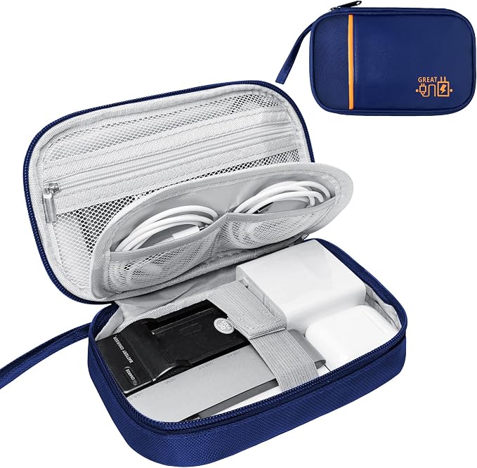 Travel Cable Organizer Bag Pouch Electronic Accessories Carry Case Portable by Lcsmaokin
