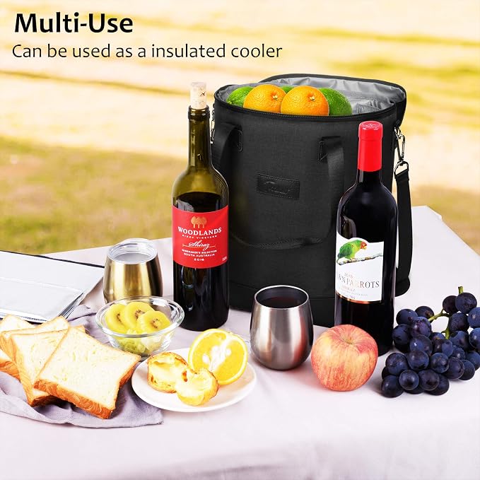 Tirrinia 6 Bottle Wine Cooler Bag - Image 7