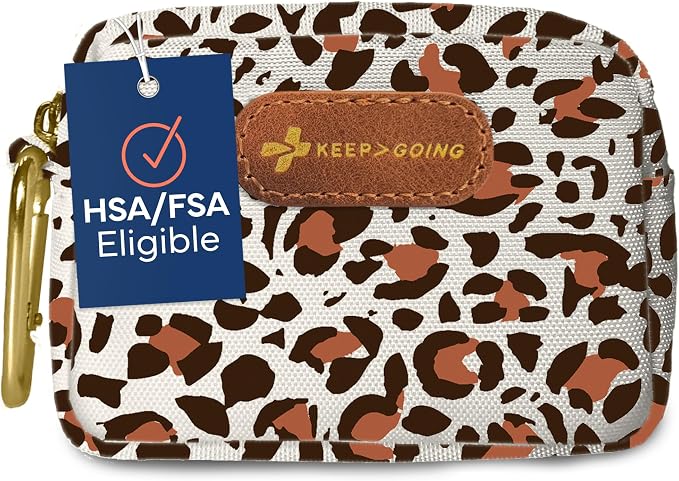 KeepGoing Small Travel First Aid Kit Kids – 60 Pc. Mini First Aid Kit by KEEP%3EGOING