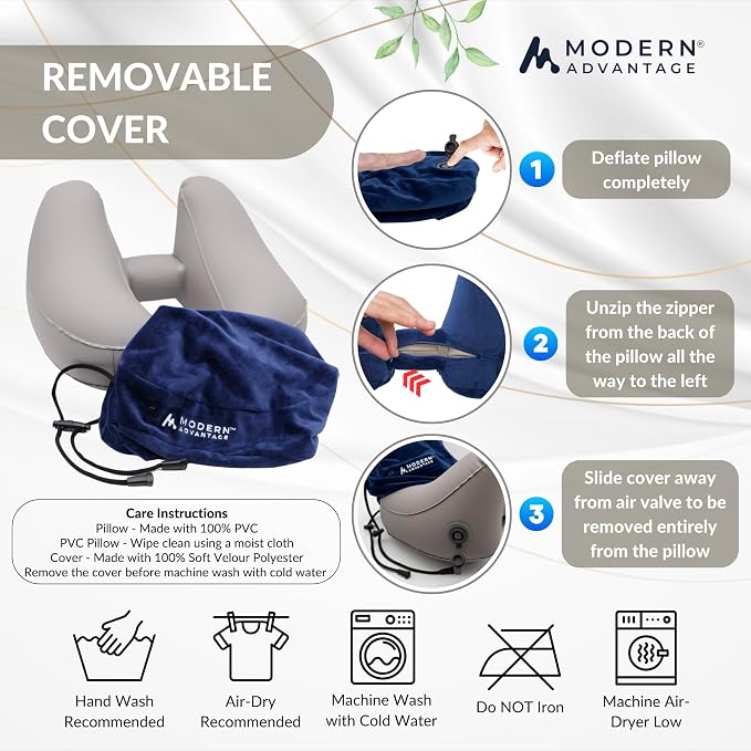 Modern Advantage Inflatable Travel Pillow - Image 8