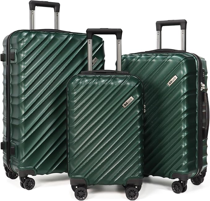 Luggage Sets Suitcases with Wheels Suitcase set Hardshell Luggage sets by MIAZIBLUGGAGEANDBAG