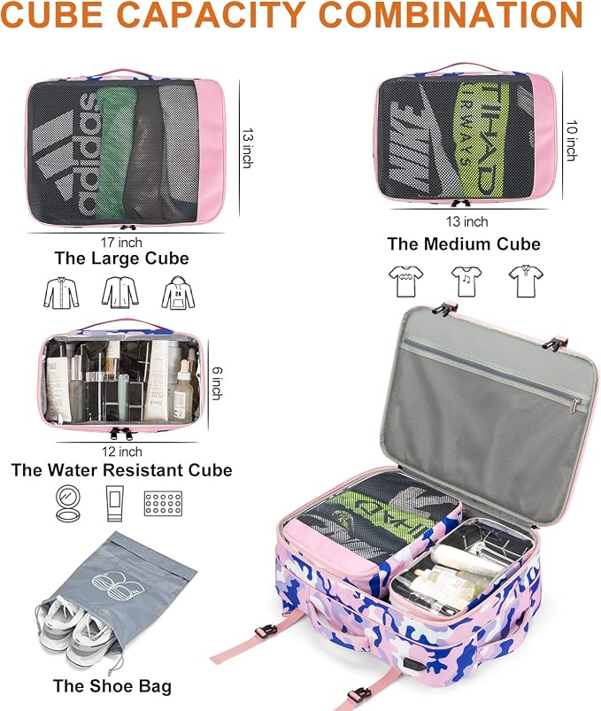 Travel Backpack 42L Carry on Backpack Flight Approved Expandable Travel - Image 3