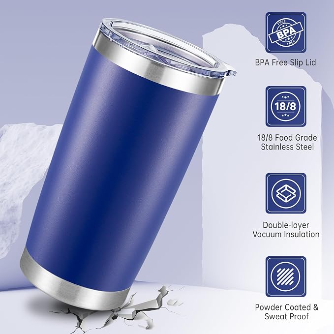 20 oz Tumblers Bulk Stainless Steel Tumbler - Image 3