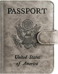 Passport Holder Cover Wallet RFID Blocking Leather Card Case Travel Accessories by PASCACOO
