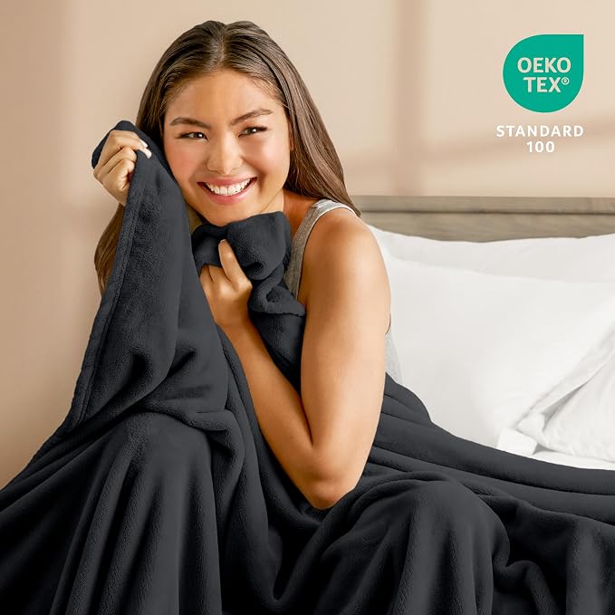 Bare Home Fleece Blanket - Image 3