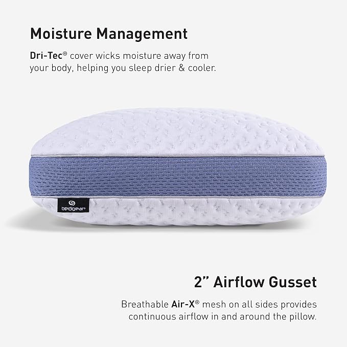 Bedgear Balance Cuddle Curve Performance Pillow - Image 4