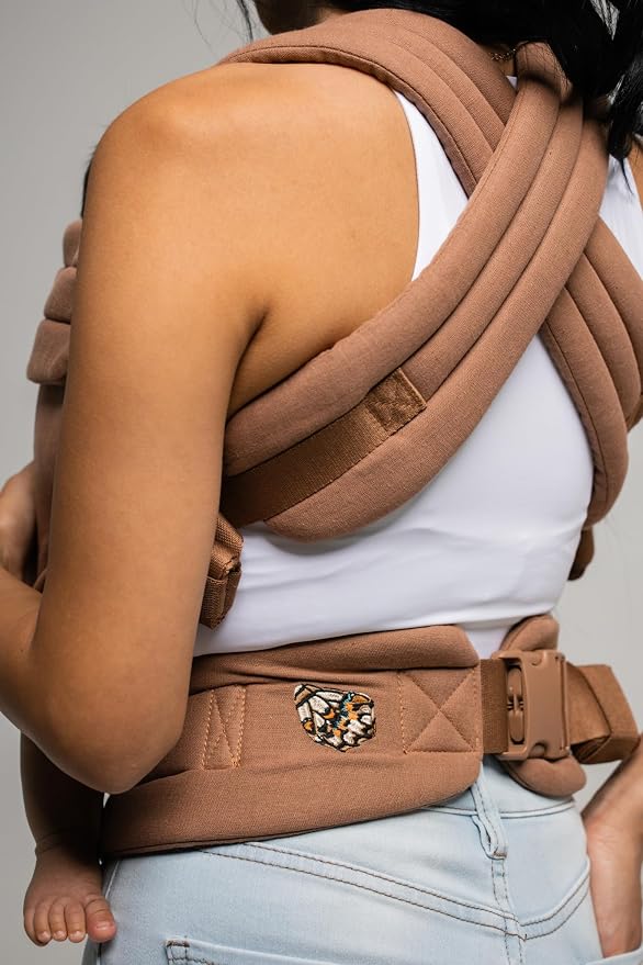 Mabē Monarch Ergonomic Baby Carrier – Premium Cotton Soft Structured Newborn to - Image 3