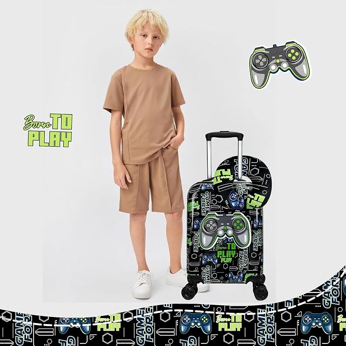 Kids Suitcase Set for Boys Hardside Luggage - Image 5