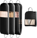 DIMJ 3 Pack 54" Garment Bags for Hanging Clothes by DiMJ