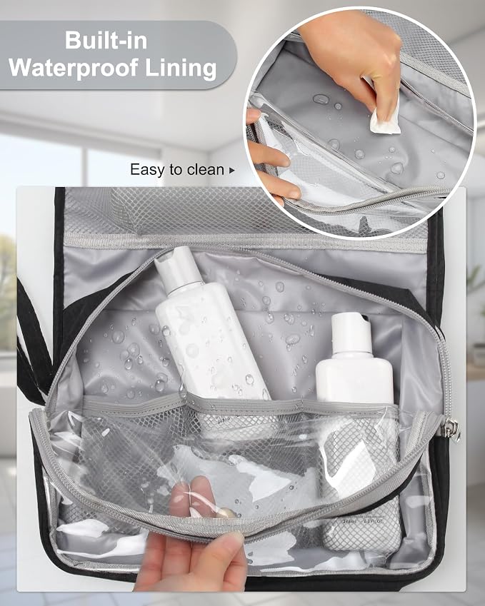 Travel Hanging Toiletry Bag - Image 6