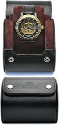 Single Watch Roll Travel Case by MirageLuxuryTravel