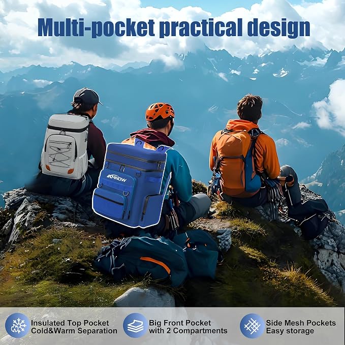 Backpack Cooler Insulated Leak Proof - Image 3