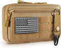 Tactical Molle Admin Pouch Utility Laser Cut EDC Tool Pouch Bag Horizontal by FRTKK