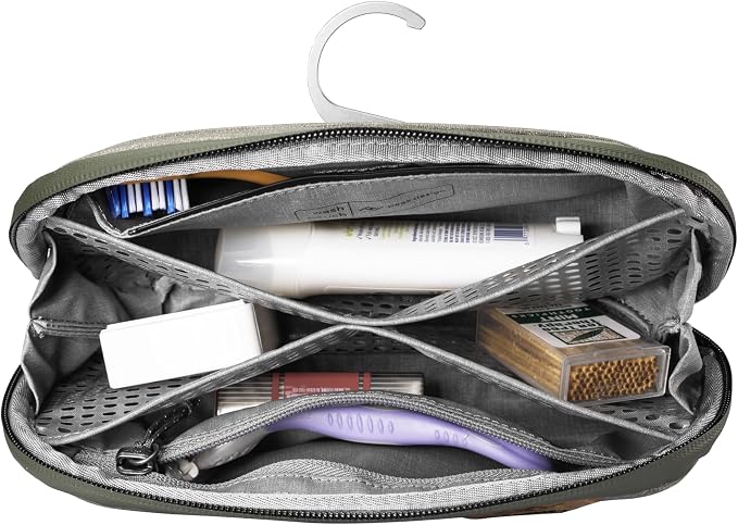 Peak Design Small Wash Pouch, Weatherproof Travel Toiletry Bag, Upright or - Image 2