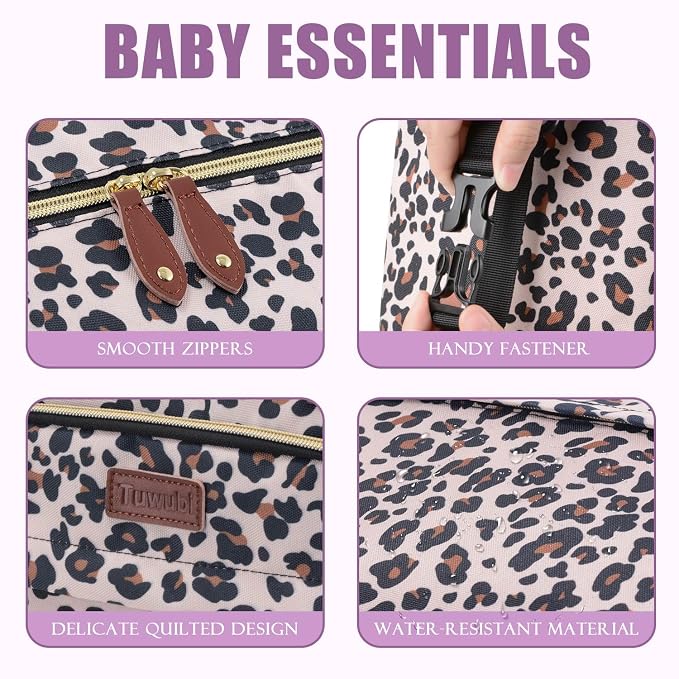Tuwubi Diaper Bag Tote, Baby Diaper Bag - Image 3