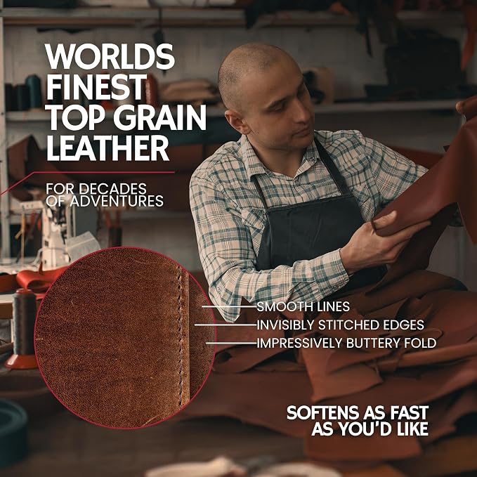 BULL GUARD Leather Trifold Wallets - Image 5