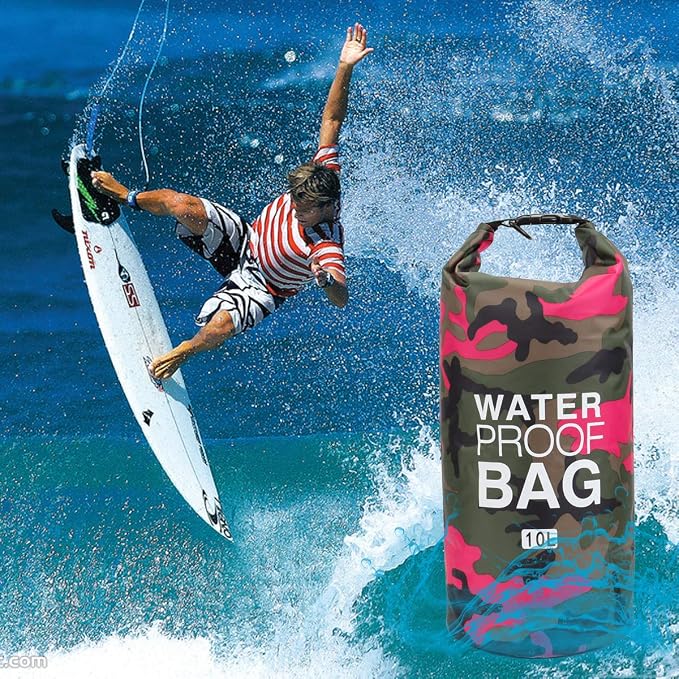 Waterproof Dry Bag 2L/5L/10L/15L/20L/30L, Roll Top Sack Keeps Gear Dry - Image 4