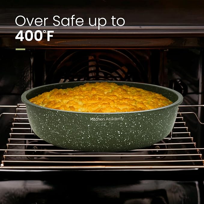 Kitchen Academy Removable Handle Pots and Pans Set - Image 7