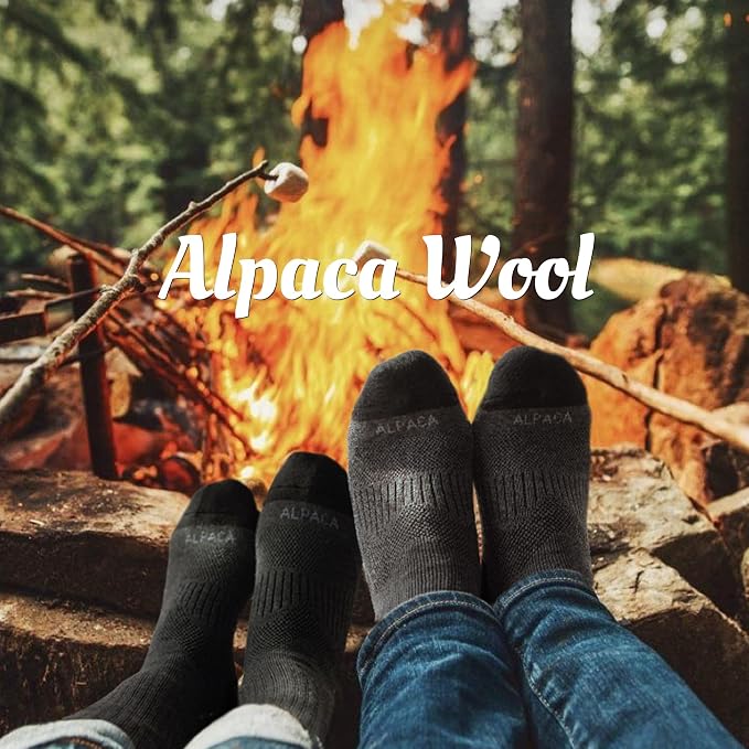 Alpaca Wool Hunting Socks 2 pairs - Image 4