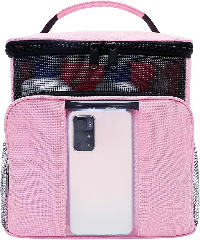 Mesh Shower Caddy, Portable HangingTravel Toiletry Bag Dorm Room Essentials by NOBLIGOAL