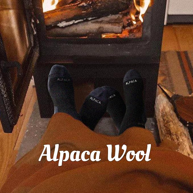 Alpaca Wool Hunting Socks 2 pairs - Image 4