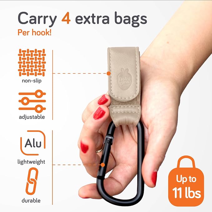 Baby Uma Stroller Hooks for Bags - Image 4