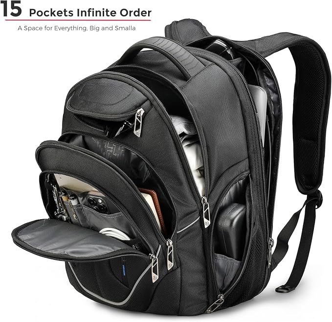 Swissdigital Design TSA Business Laptop Backpack - Image 7